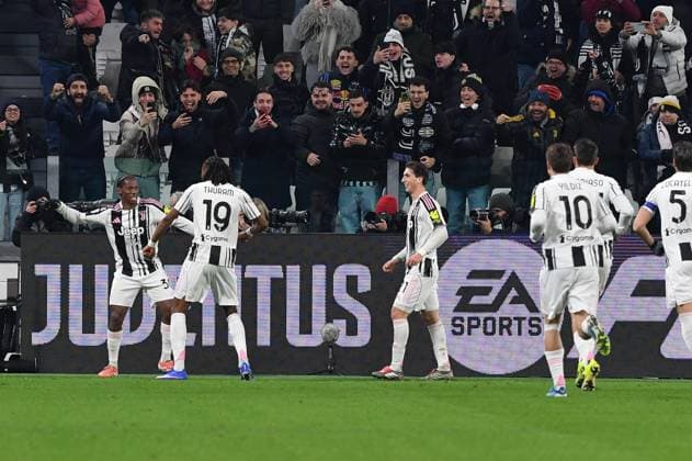 Foto IPP Massimo Rana Torino 12-01-2026 Calcio Campionato di Serie A 2025 2026 Juventus-Cremonese nella foto esultanza di jonathan david dopo il suo gol Italy Photo Press - World Copyright italy ITALY  Copyright: xR4924_italyphotopressx