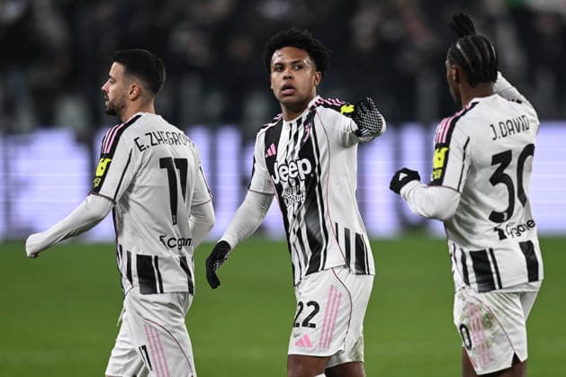 Db Torino 12 01 2026 - campionato di calcio serie A Juventus-Cremonese foto Daniele Buffa Image nella foto: esultanza gol Weston McKennie 