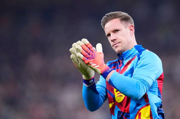 FC Barcelona, Barca v Real Madrid: Spanish Super Cup Marc-Andre ter Stegen goalkeeper of Barcelona and Germany during the warm-up before the Spanish Super Cup final match between FC Barcelona and Real Madrid at King Abdullah Sports City Hall Stadium on January 11, 2026 in Jeddah, Saudi Arabia. Jeddah Saudi Arabia  Copyright: xJosexBretonx originalFilename:bretonhernandez-fcbarcel260111_npKWR.jpg