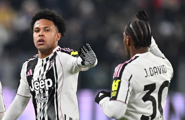 January 12, 2026, Turin, Italy: Juventus Weston McKennie jubilates after scoring the gol (5-0) during the Italian Serie A soccer match Juventus FC vs US Cremonese at the Allianz Stadium in Turin, Italy, 12 January 2026 ANSA ALESSANDRO DI MARCO Serie A: Juventus FC Vs US US Cremonese  - ZUMAa110 20260112_zaf_a110_038 Copyright: xAlessandroxDixMarcox