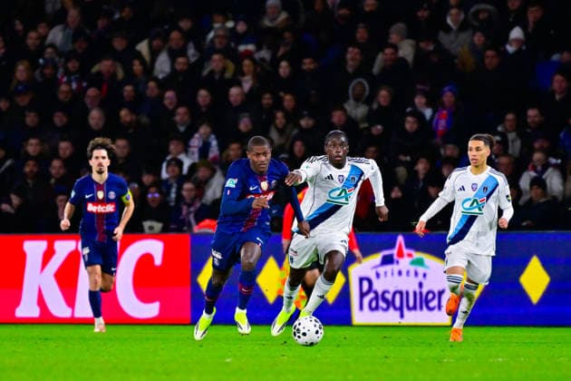 FOOTBALL : PSG vs PFC - Coupe de France - 12 01 2026 TAVARES Nuno MENDES ( PSG ) during the French Cup match between Paris Saint Germain and Paris Football Club at Parc Des Princes on January 12 , 2026 in Paris, France. ( Photo by Federico Pestelini PsnewZ ) - ParisFrance  Copyright: xFedericoxPestelinix