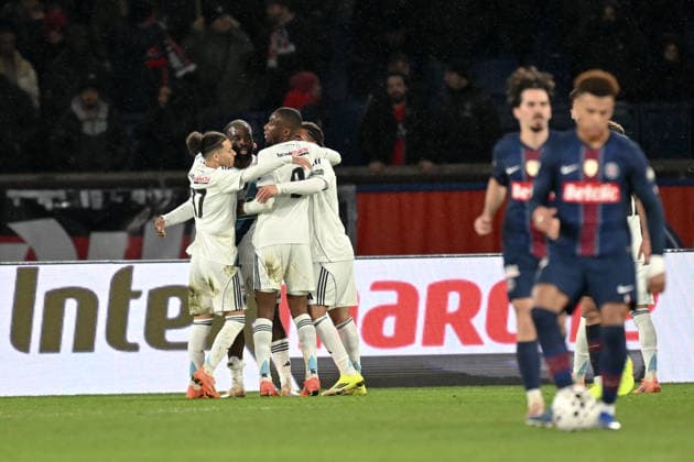 Paris Saint-Germain v Paris FC - French Cup 2025 2026 93 Jonathan IKONE (pfc) - 17 Adama CAMARA (pfc) during the French Cup match between Paris and Paris on January 12, 2026 at Parc des Princes in Paris, France. Paris France  Copyright: xFEPx 776440462