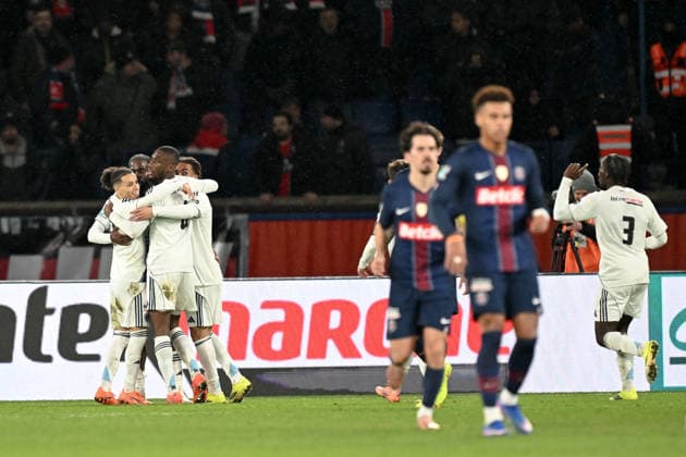 Paris Saint-Germain v Paris FC - French Cup 2025 2026 17 Adama CAMARA (pfc) - 10 Ilan KEBBAL (pfc) during the French Cup match between Paris and Paris on January 12, 2026 at Parc des Princes in Paris, France. Paris France  Copyright: xFEPx 776440462