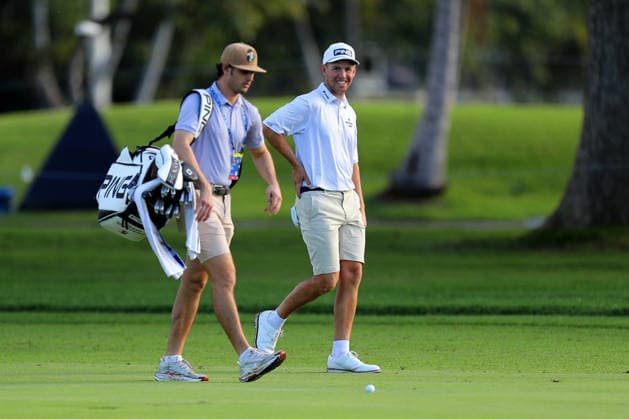 January 12, 2026 - Sam Stevens during a Practice Round prior to the 2026 Sony Open in Hawaii at Waialae Country Club in Honolulu, HI - CSM Honolulu USA - ZUMAc04_ 20260112_zma_c04_011 Copyright: xAndrewxLeex
