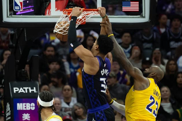 Basketball, NBA, Sacramento Kings - Los Angeles Lakers