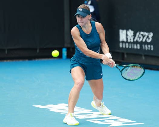 Maria Timofeeva, Australian Open 2026 Qualifying, Melbourne Park, Melbourne, Victoria, Australia Copyright: xJuergenxHasenkopfx
