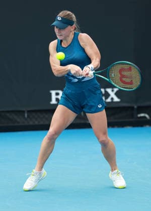 Maria Timofeeva, Australian Open 2026 Qualifying, Melbourne Park, Melbourne, Victoria, Australia Copyright: xJuergenxHasenkopfx