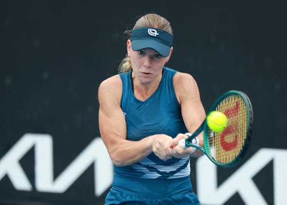 Maria Timofeeva, Australian Open 2026 Qualifying, Melbourne Park, Melbourne, Victoria, Australia Copyright: xJuergenxHasenkopfx