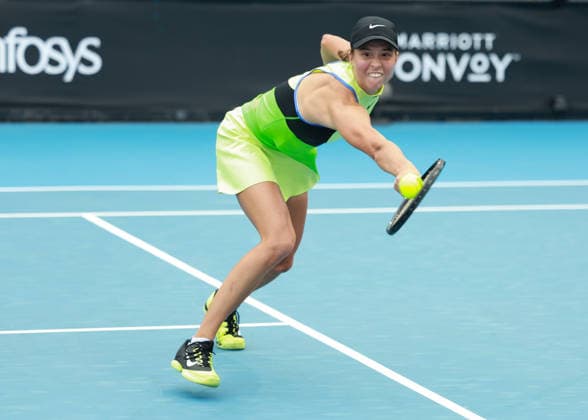Lilli Tagger AUT , Australian Open 2026 Qualifier, Melbourne Park, Melbourne, Victoria, Australia Lilli Tagger AUT , Australian Open 2026 Qualifier, Melbourne Park, Melbourne, Victoria, Australia Copyright: xJuergenxHasenkopfx