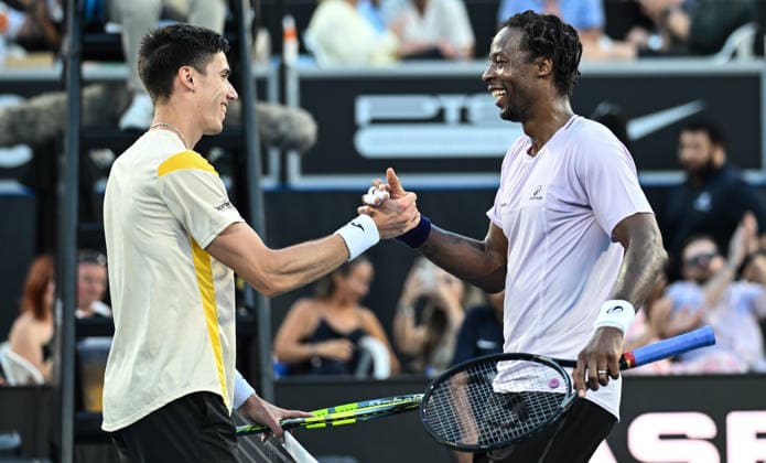 Tennis, ATP tournament in Auckland