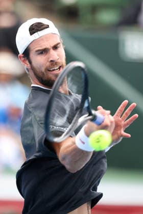 January 13, 2026, Melbourne, Victoria, Australia: MELBOURNE, AUSTRALIA - JANUARY 13 2026: KarenÃ‚ Khachanov of Russia plays Frances Tiafoe of USA on Day 1 of the 2026 Kooyong Classic on January 13, 2026 in Melbourne, Australia. Melbourne Australia - ZUMAp121 20260113_zsp_p121_053 Copyright: xChrisxPutnamx