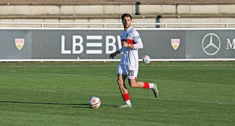 05 01 26 VfB Stuttgart FC Lucerne Germany, Stuttgart, 05 01 2026, Soccer, Bundesliga, Season 2025 2026, Test match, VfB Stuttgart FC Lucerne Leonidas Stergiou VfB Stuttgart