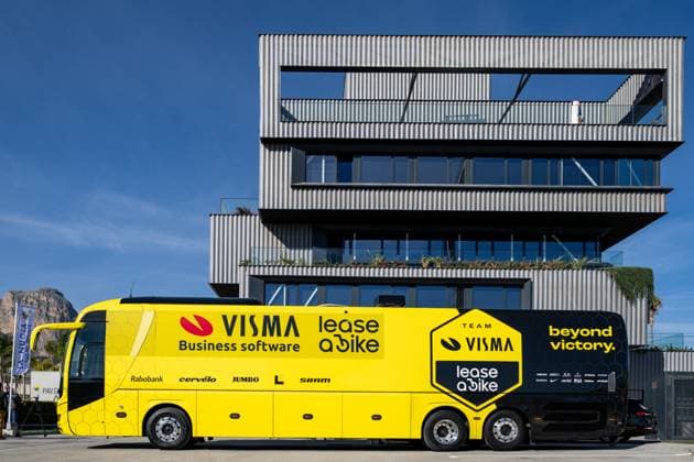 Cycling, presentation of Team Visma-Lease a Bike in Alicante