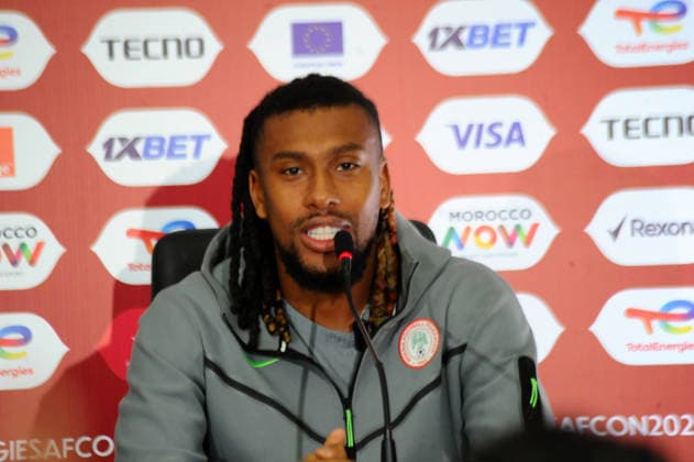 RABAT, MOROCCO - JANUARY 13: Alex Iwobi, Nigeria during the Africa Cup of Nations (AFCON) Pre-Match day press conference, PK, Pressekonferenz at Main Media Centre on January 13,th, 2026 in Rabat, Morocco. Photo by Segun Ogunfeyitimi Copyright: xshengolpixsx