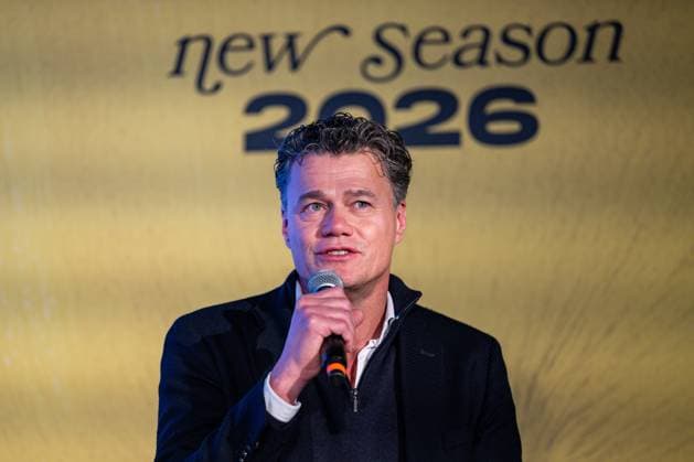 TTeam Visma-Lease a Bike Head of coaching Jacco verhaeren pictured during the team presentation of the Team Visma-Lease a Bike cycling team in Alicante, Spain, Tuesday 13 January 2026. DAVIDxPINTENS  x155652356x
