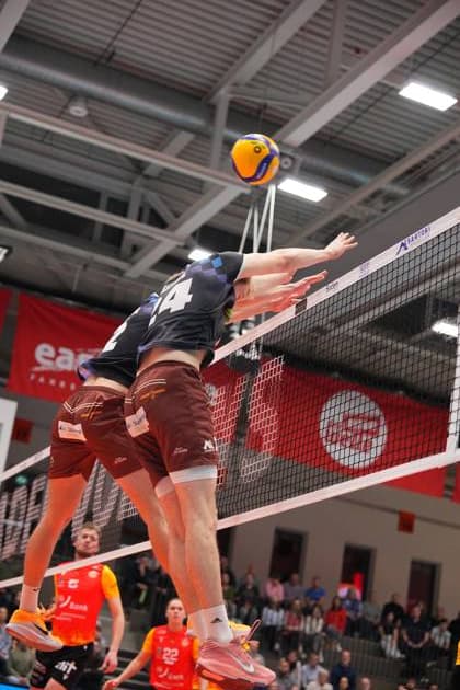Volleyball Bundesliga action Copyright: xspeedshotx