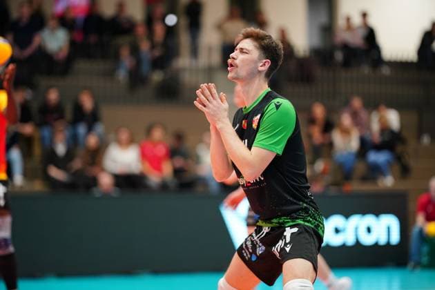 Game scene with Jackson Holland 4 BADEN VOLLEYS SSC Karlsruhe Game scene with Jackson Holland 4 BADEN VOLLEYS SSC Karlsruhe Copyright: xspeedshotx