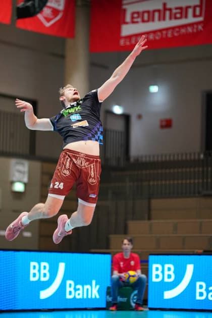 Game scene with Simon Gallas 24 WWK Volleys Herrsching Game scene with Simon Gallas 24 WWK Volleys Herrsching Copyright: xspeedshotx