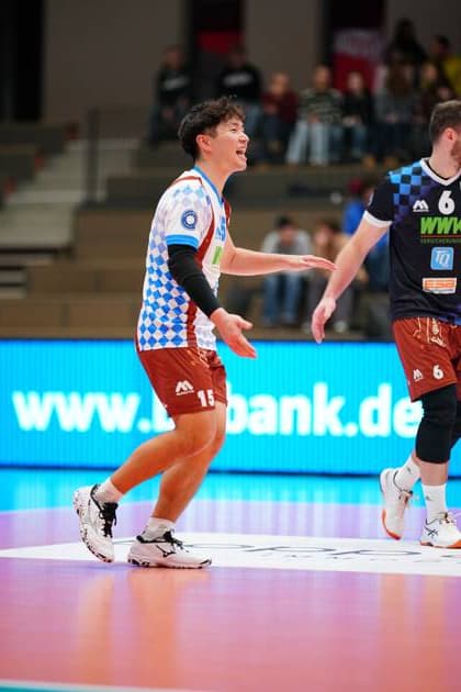 Game scene with Keisuke Matsuo 15 WWK Volleys Herrsching Game scene with Keisuke Matsuo 15 WWK Volleys Herrsching Copyright: xspeedshotx