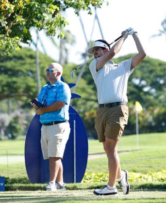 Golf, PGA, Sony Open in Hawaii, Training