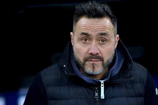 Football, Roberto De Zerbi becomes new coach at Tottenham Hotspur, archive pictures