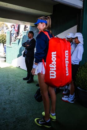 January 14, 2026, Melbourne, Victoria, Australia: MELBOURNE, AUSTRALIA - JANUARY 14 2026: Katie Boulter of Great Britain enters the court to play Elizabeth Mandlik of USA on Day 2 of the 2026 Kooyong Classic on January 14, 2026 in Melbourne, Australia. Melbourne Australia - ZUMAp121 20260114_zsp_p121_031 Copyright: xChrisxPutnamx