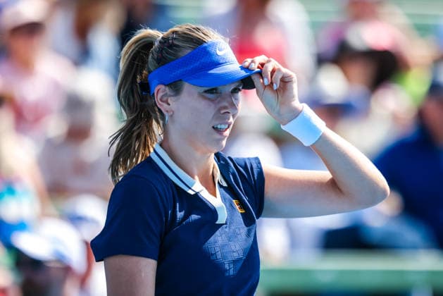 January 14, 2026, Melbourne, Victoria, Australia: MELBOURNE, AUSTRALIA - JANUARY 14 2026: Katie Boulter of Great Britain plays Elizabeth Mandlik of USA on Day 2 of the 2026 Kooyong Classic on January 14, 2026 in Melbourne, Australia. Melbourne Australia - ZUMAp121 20260114_zsp_p121_042 Copyright: xChrisxPutnamx