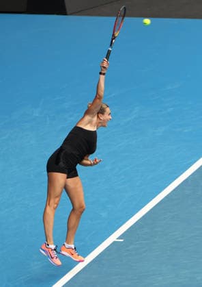 January 14, 2026, Melbourne, Victoria, Australia: ARYNA SABALENKA during practise session before Australian Open, Melbourne, Australia. Melbourne Australia - ZUMAc278 20260114_zsp_c278_027 Copyright: xMarcinxCholewinskix