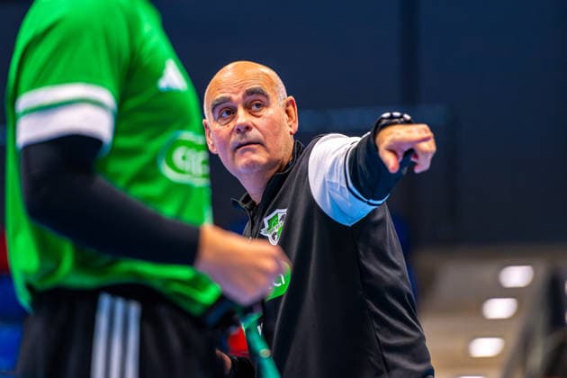 Juan Carlos Pastor TSV Hannover Burgdorf, Coach v l , Training start TSV Hannover Burgdorf 13 01 2026, Hannover, GER , Copyright: xJanxGuentherx xTSVxHannover-Burgdorfx