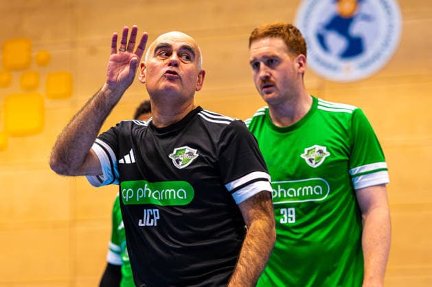 Juan Carlos Pastor TSV Hannover Burgdorf, Coach v l , Training start TSV Hannover Burgdorf 13 01 2026, Hannover, GER , Copyright: xJanxGuentherx xTSVxHannover-Burgdorfx