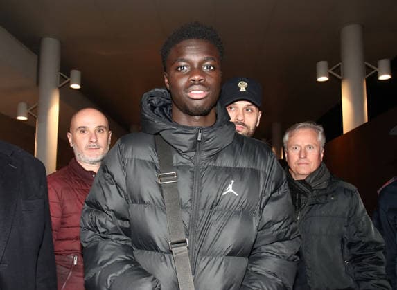 CALCIO - Coppa Italia - AS Roma vs Torino FC Nella foto: Robinio Vaz nuovo acquisto della Roma all Aeroporto di Ciampino ( Foto Gino Mancini ) Roma Italy  Copyright: xIPAxSport ABACAx