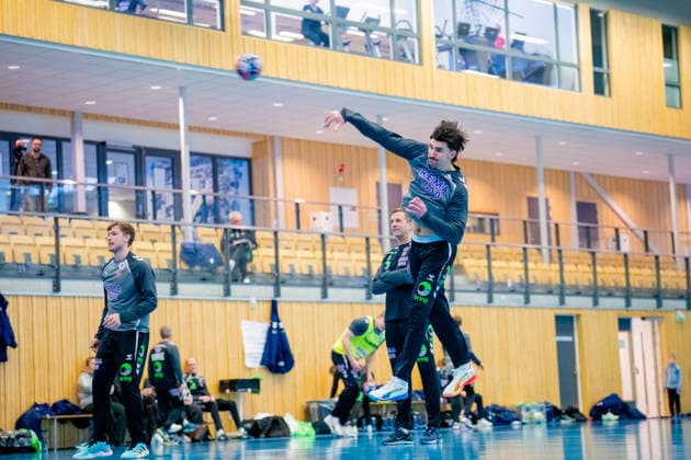 Handball European Championship Bekkestua 20260114 Simen Ulstad Lyse at the handball boys training in Nadderud arena before the European Handball Championship matches Photo Stian Lysberg Solum NTB Bekkestua Norway EDITORIAL USE ONLY RESTRICTED USE FOR BETTING COMPANIES  Copyright: xStianxLysbergxSolumx xNTBx