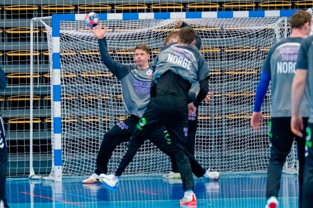 Handball European Championship Bekkestua 20260114 Torbjorn Bergerud at the handball boys training in Nadderud arena before the European Handball Championship matches Photo Stian Lysberg Solum NTB Bekkestua Norway EDITORIAL USE ONLY RESTRICTED USE FOR BETTING COMPANIES  Copyright: xStianxLysbergxSolumx xNTBx