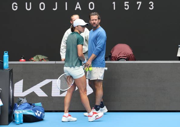 TENIS AUSTRALIAN OPEN 2026 14012026 N Z IGA SWIATEK, WIM FISSETTE I DARIA ABRAMOWICZ PODCZAS TRENINGU PRZED AUSTRALIAN OPEN W MELBOURNE MARCIN CHOLEWINSKI NEWSPIX.PL TENIS AUSTRALIAN OPEN 2026 14012026 IGA SWIATEK, WIM FISSETTE AND DARIA ABRAMOWICZ DURING PRACTICE SESSION BEFORE AUSTRALIAN OPEN IN MELBOURNE NEWSPIX.PL --- newspix.pl 