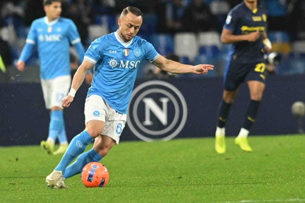 CALCIO - Serie A - SSC Napoli vs Parma Calcio Stanislav Lobotka of SSC Napoli during the Serie A Enelive match between SSC Napoli vs Parma Calcio 1913 at Diego Armando Maradona Stadium Naples Italy  Copyright: xIPAxSport ABACAx