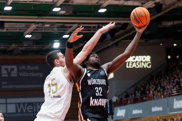 Basketball, CL, Würzburg Baskets - Patrioti Levice
