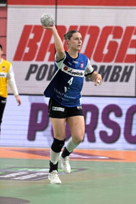Andrea Jacobsen HSG Blomberg Lippe, 04 TusSies Metzingen vs HSG Blomberg Lippe, Handball, Alsco HBF, 13 League matchday, Season 2025 2026, 14 01 2026 TusSies Metzingen vs HSG Blomberg Lippe, Handball, Alsco HBF, 13 League matchday, Season 2025 2026, 14 01 2026 Tuebingen Copyright: xEibner-Pressefoto TobiasxBaurx EP_TBR