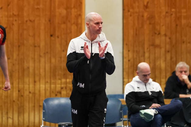 Hasse Mattila Barock Volleys MTV Ludwigsburg, Head Coach applauds, GER, ASV Dachau vs Barock Volleys MTV Ludwigsburg, Volleyball, 1 Bundesliga, Season 2025 2026, 14 01 2026, GER, ASV Dachau vs Barock Volleys MTV Ludwigsburg, Volleyball, 1 Bundesliga, Season 2025 2026, 14 01 2026 Dachau Copyright: xEibner-Pressefoto JennixMaulx EP_JML