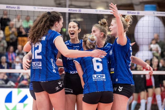 Volleyball, Women, CEV Cup, MTV Stuttgart - THY Istanbul