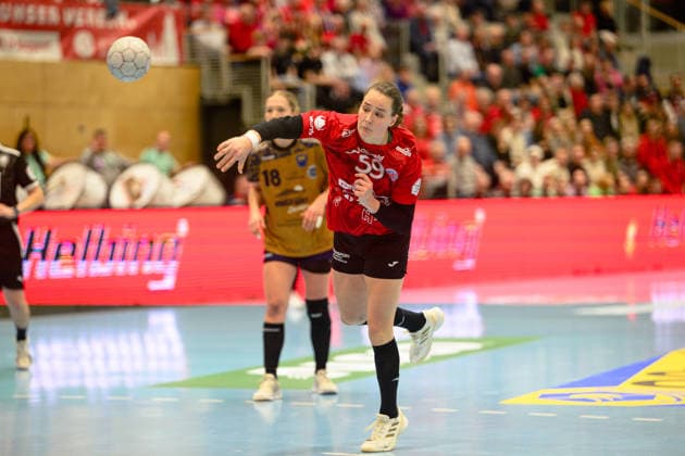 Csenge, Kuczora Thueringer HC, 59 GER, Thueringer HC v Buxtehuder SV, 1 Handballbundesliga Frauen, Handball, Matchday 13, Season 2025 2026, 14 01 2026 GER, Thueringer HC v Buxtehuder SV, 1 Handballbundesliga Frauen, Handball, Matchday 13, Season 2025 2026, 14 01 2026 Bad Langensalza Copyright: xEibner-Pressefoto MartinxHerbstx EP_MHT