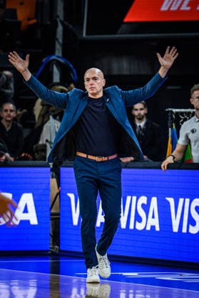 Head Coach Rodrigo Pastore niners Chemnitz gestures during the EuroCup match between ratiopharm ulm v niners Chemnitz at ratiopharm Arena on January 14, 2026 in Neu Ulm, Germany, Germany Photo by Harry Langer DeFodi Images Head Coach Rodrigo Pastore niners Chemnitz gestures during the EuroCup match between ratiopharm ulm v niners Chemnitz at ratiopharm Arena on January 14, 2026 in Neu Ulm, Germany Photo by Harry Langer DeFodi Images Photo by Harry Langer DeFodi Images