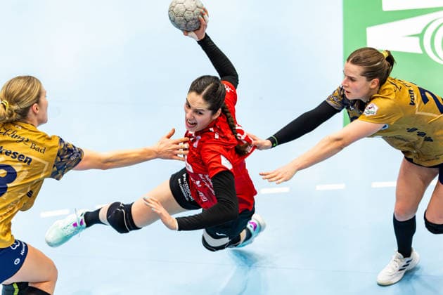 14 01 2026, GER, Handball, Women, Season 2025 2026, Alsco 1 Bl, 13 Matchday, Thueringer HC Buxtehuder SV Kelly De Abreu Rosa Thueringer HC,77 99947 Bad Langensalza Salza Halle Sporthalle Mehrz Thüringen Germany