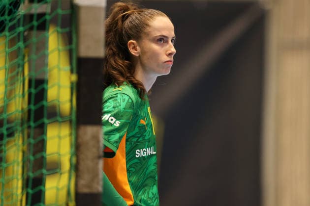 Sarah Wachter Borussia Dortmund GER, Borussia Dortmund v BSV Sachsen Zwickau, Handball, HBF, 2025 2026 season, 14 01 2026 GER, Borussia Dortmund v BSV Sachsen Zwickau, Handball, HBF, 2025 2026 season, 14 01 2026 Dortmund Copyright: xEibner-Pressefoto FrankxZeisingx EP_FZG