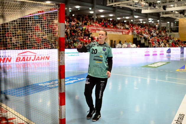 Annie, Linder Buxtehuder SV, 20 GER, Thueringer HC v Buxtehuder SV, 1 Handballbundesliga Frauen, Handball, Matchday 13, Season 2025 2026, 14 01 2026 GER, Thueringer HC v Buxtehuder SV, 1 Handballbundesliga Frauen, Handball, Matchday 13, Season 2025 2026, 14 01 2026 Bad Langensalza Copyright: xEibner-Pressefoto MartinxHerbstx EP_MHT