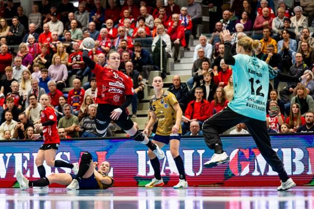 14 01 2026, GER, Handball, Women, Season 2025 2026, Alsco 1 Bl, 13 Matchday, Thueringer HC Buxtehuder SV Luca Farago Thueringer HC,19 99947 Bad Langensalza Salza Halle Sporthalle Mehrz Thüringen Germany