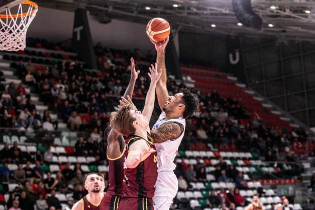 BASKET - Basket FIBA Europe Cup - Pallacanestro Reggiana vs KK Bosna BH telecom Jaime Echenique (Unahotels Reggio Emilia) during Pallacanestro Reggiana vs KK Bosna BH telecom, Basketball FIBA Europe Cup match in Reggio Emilia , Italy, January 14 2026 Reggio Emilia Italy  Copyright: xIPAxSport ABACAx