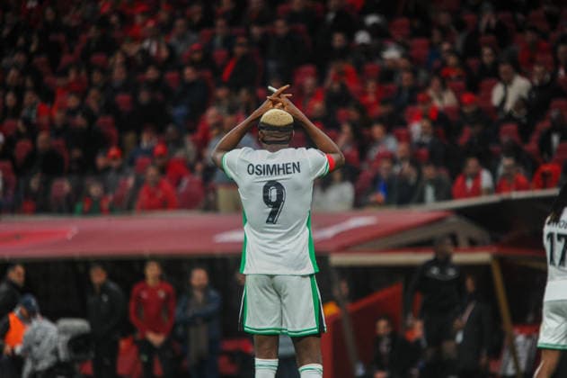 RABAT, MOROCCO - JANUARY 14: Victor Osimhen, Nigeria and Morocco during the Africa Cup of Nations (AFCON) match between Nigeria and Morocco at Prince Moulay El Hassan Stadium on January 14th in Rabat, Morocco. Photo by Segun Ogunfeyitimi Copyright: xshengolpixsx