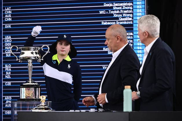 Tennis, Australian Open, Draw