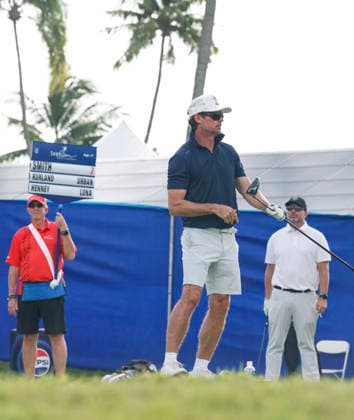 January 14, 2026, Honolulu, Hawaii, USA: New Zealand actor KARL URBAN tees off from the 10th Hole during the Pro-Am round at the 2026 Sony Open in Honolulu, Hawaii on January 14, 2026. Honolulu USA - ZUMAm310 20260114_zsp_m310_033 Copyright: xElliotxMilesx