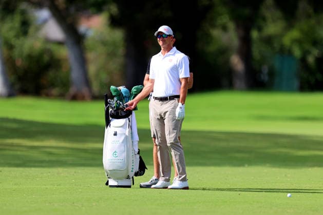 January 14, 2026 - Adam Scott on the 6th hole during a Pro-Am prior to the 2026 Sony Open in Hawaii at Waialae Country Club in Honolulu, HI - CSM Honolulu USA - ZUMAc04_ 20260114_zma_c04_121 Copyright: xAndrewxLeex